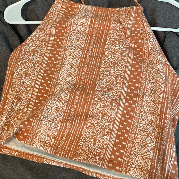 FOREVER 21 Patterned Halter Top - Picture 2 of 5
